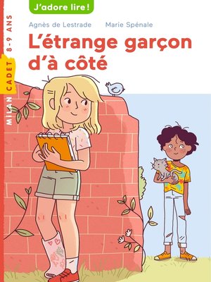 cover image of L'étrange garçon d'à côté